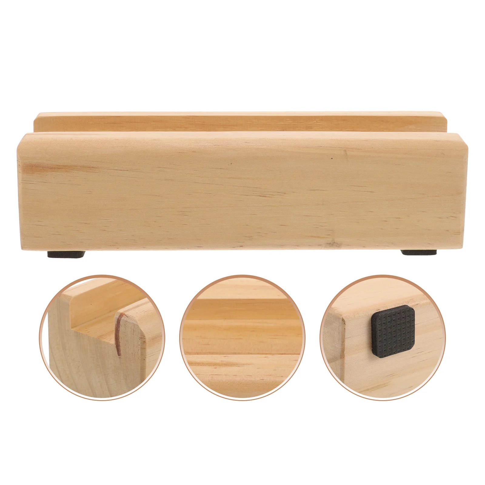 

Display Stand Floor Mirror Base Travel Mic Mirrors for Wall Wooden Stands Holder