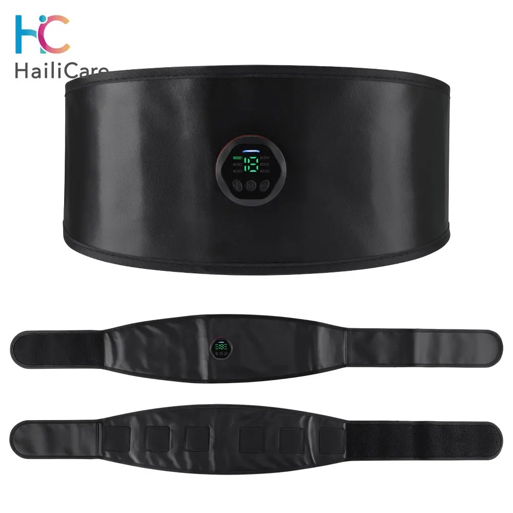 

Abdominal Toning Belt EMS Muscle Stimulator Toner Waist Body Slimming Shaping Waist Arm Leg Massage Lose Weight Home Fitness
