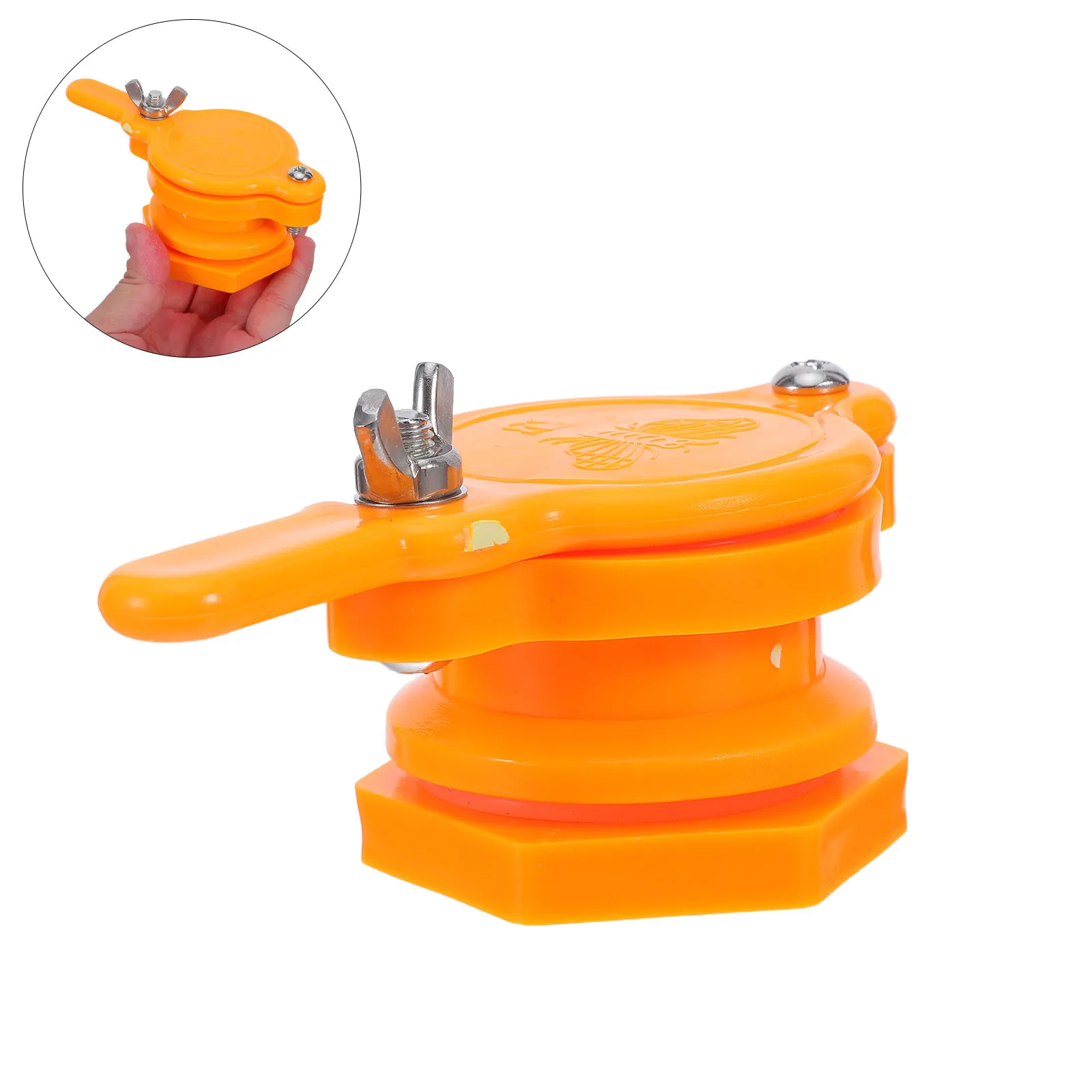 Nylon Honey Gate Valve Yellow Beekeeping Extraction Equipment Accessories Honey Extractor Bucket Gate Valve Tool for Bottling