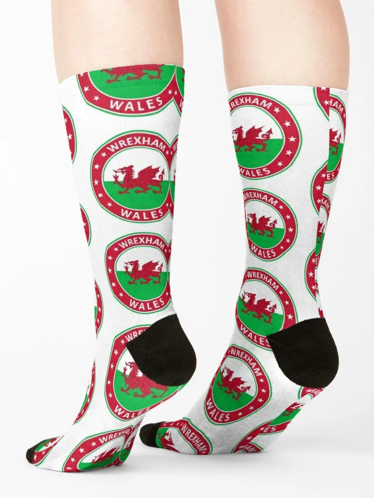 Wrexham, Wales Socks custom sports Thermal man winter Socks Man Women's