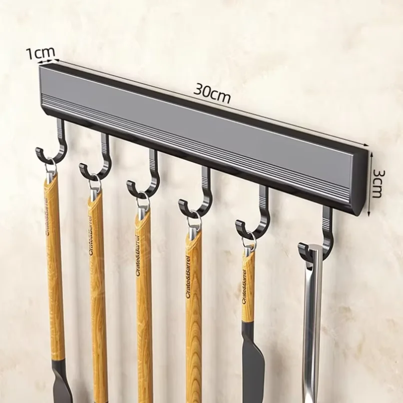 Kitchen Hook Rack Punch-free W - Commercial Kitchen Rack review and price