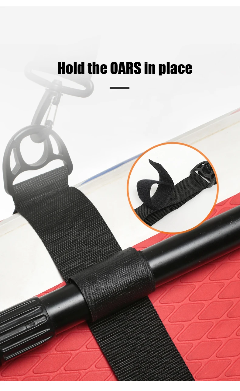 Kottesen Paddleboard-Gurt SUP-Zubehör Verstellbarer Surfbrett-Schultergurt Kajak Multifunktionales Bindeseil Mehrfarbiges Befestigungsseil – Detail 15