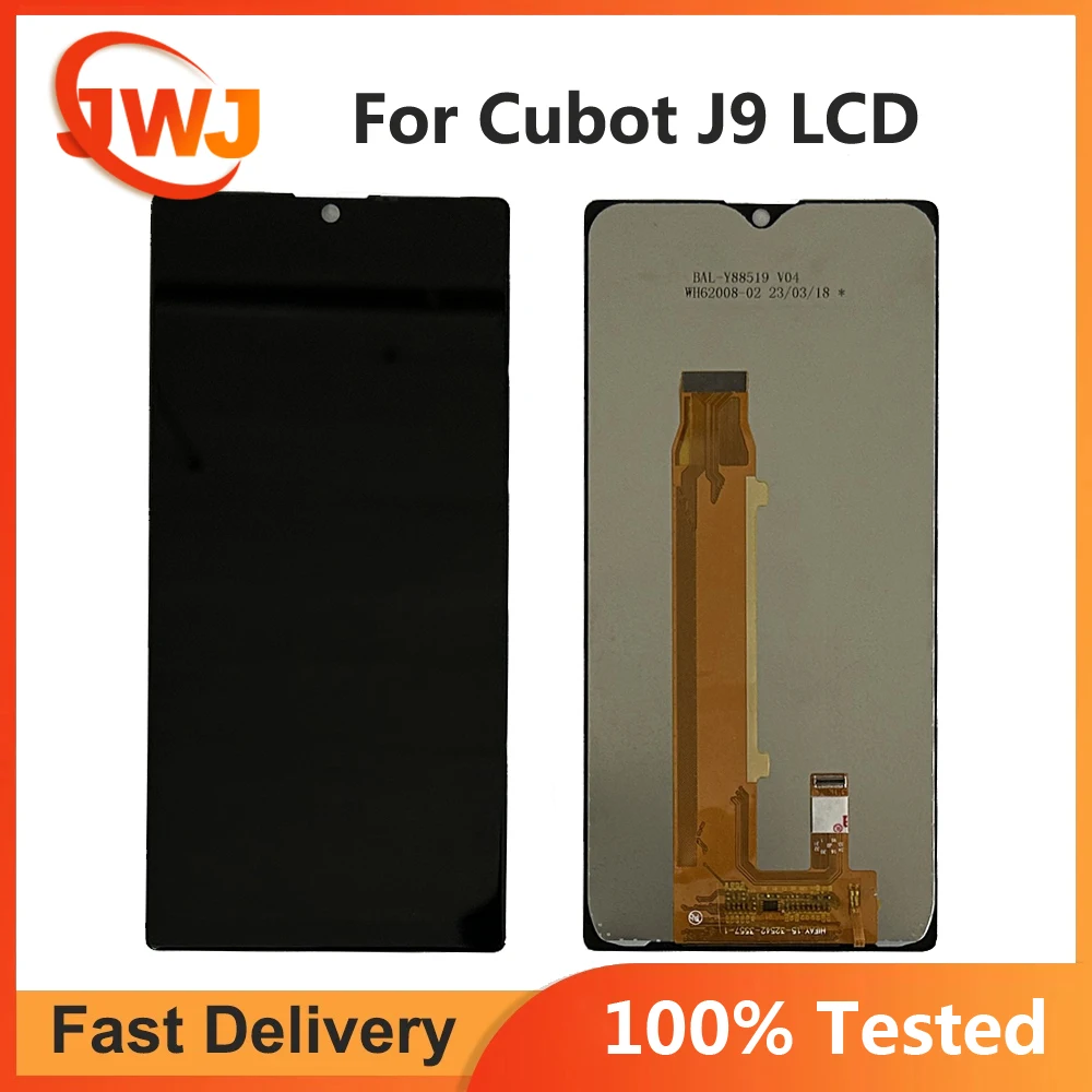 Original 6.2 Inches Replacement Parts For Cubot J9 LCD Display +Touch Screen Digitizer Assembly cubot j9 display sensor lcd