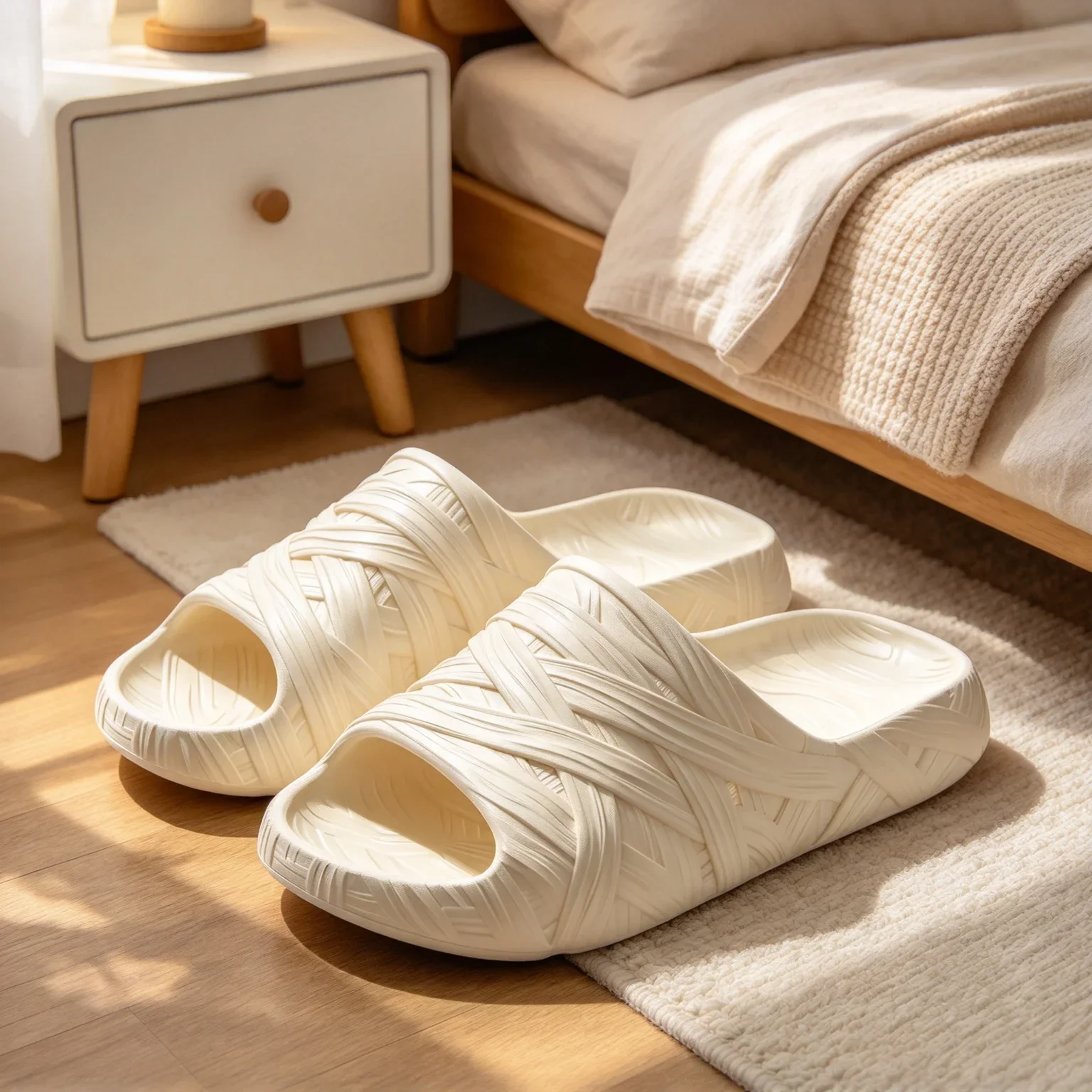 Breathable Comfortable Adult EVA Slide Slippers for Men  Women Household Slippers for Bathroom Hotel Travel Outdoor and Poolside