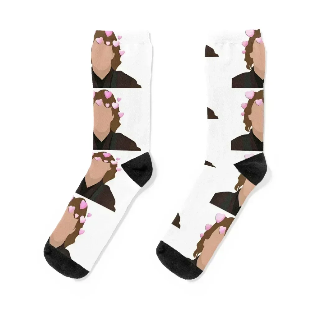 

Anakin Hearts Socks Novelties anti slip football Lots winter Men's Socks Women's