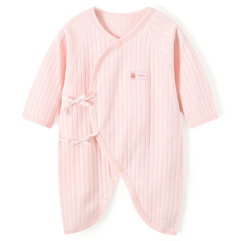 

Spring Autumn Newborn Girls Clothes Toddler Boy Outfits Korean Casual Cute Cotton Soft Long Sleeve Jumpsuits Baby Romper BC771