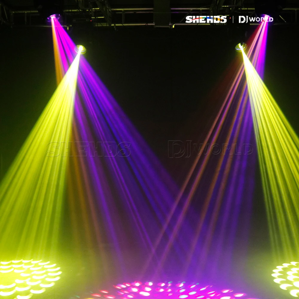 Foco de luz LED con cabezal móvil, iluminación de 350W, 17R, Control DMX512, varios colores, para DJ, discotecas, bodas, clubs nocturnos, novedad