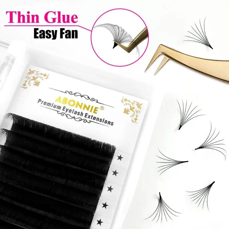 Instantly Full, Blooming Eyelashes with 0.07 Curls and European False Lashes