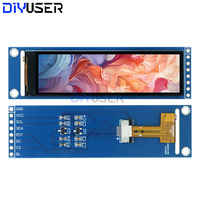 DIYUSER 2.25-inch TFT LCD ST7789 small screen 76*284 module LCD full view SPI color screen