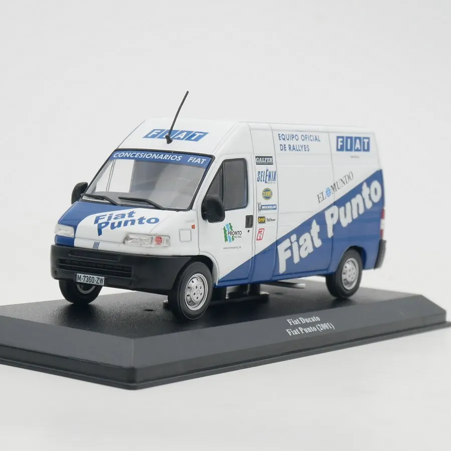 

Металлическая модель автомобиля Ixo 1:43 Fiat Ducato 2001 Rally Team Ducato Van