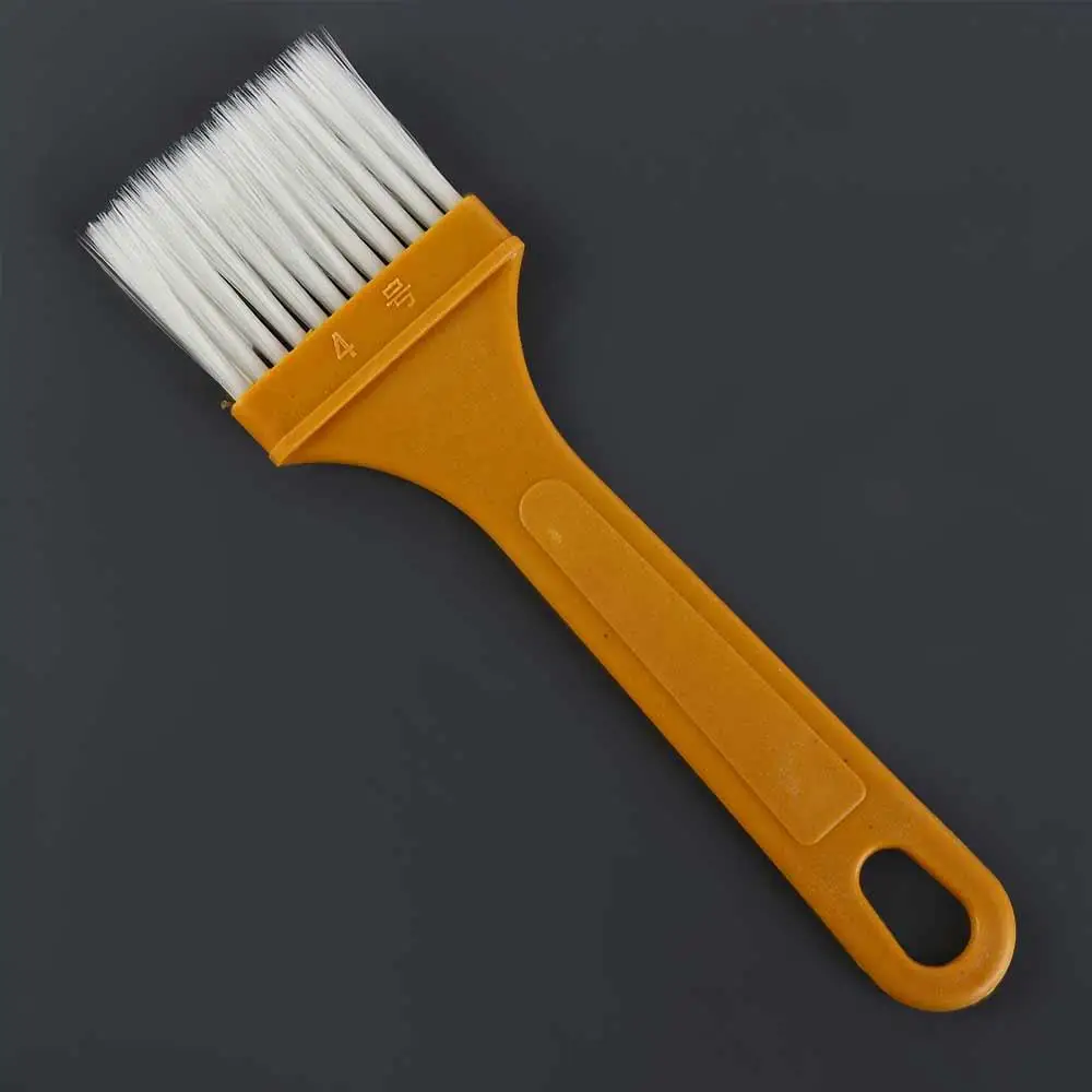 Plastic BBQ Oil Brush Yellow High Temperature Resistant Pastry Brush Food Grade Reusable Barbecue Basting Brush Pancake