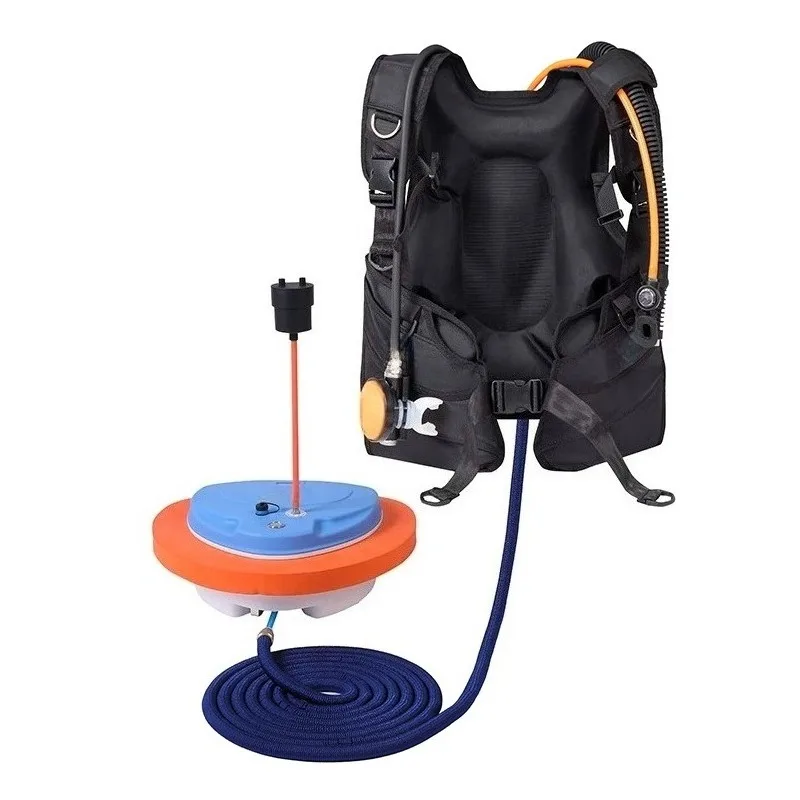 Diving Snorkel Equipment with Ventilator Support 12M Depth 3.5H Underwater