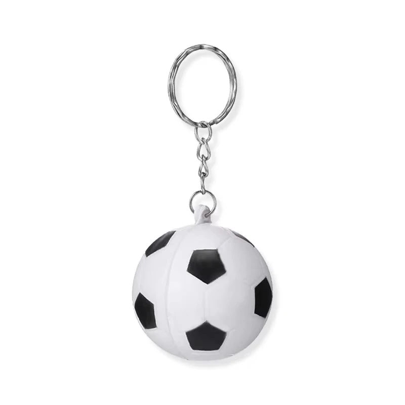 Mini Soccer Ball Keychain 3D Football Acrylic Keyring Sports Fans Bag Backpack Charm Car Key Accessory Gift 2026 Football Gift view 4