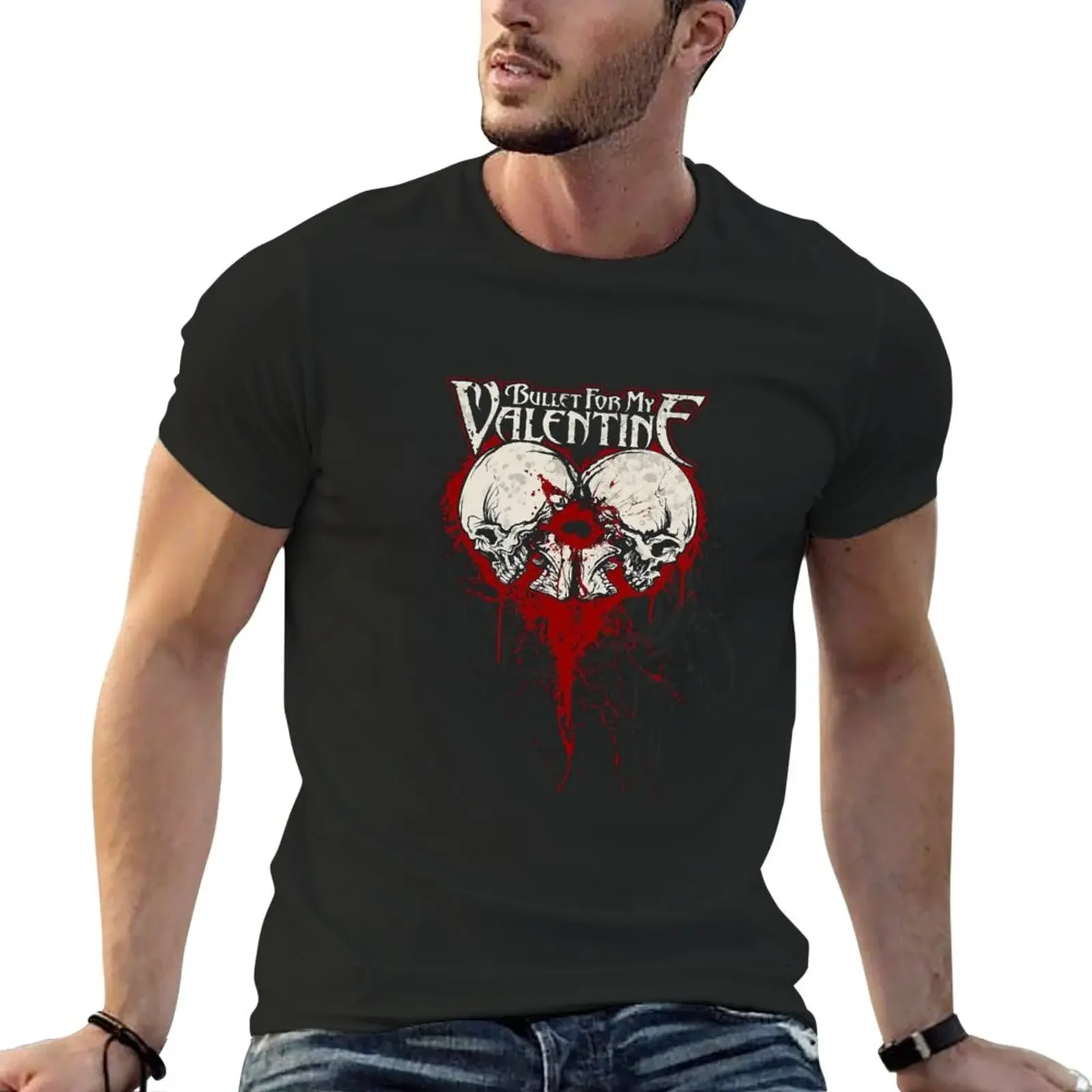 

New Hearts Burst Into Fire Valentine Bfmv Gift Fan T-Shirt Blouse black t shirt oversized t shirt mens graphic t-shirts