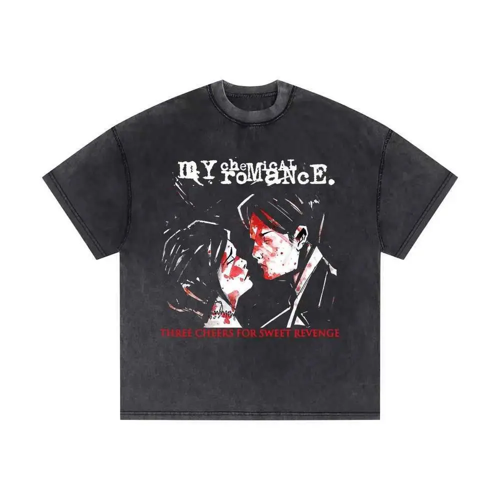 

Мужская футболка оверсайз из хлопка с принтом, черная, с эффектом потертости, летняя, модная, с коротким рукавом, в стиле Y2K, уличная одежда