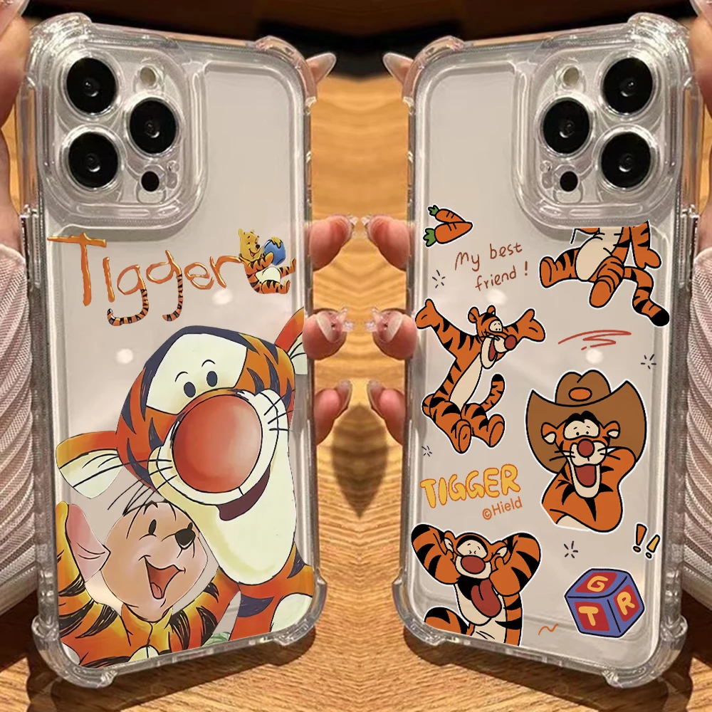 حافظة هاتف Happy Tigger لهاتف OPPO Realme C55 C53 C35 C33 C31 13 Plus Reno 12 11 F 8 7 T Pro A78 5G غطاء رقيق ناعم مقاوم للصدمات