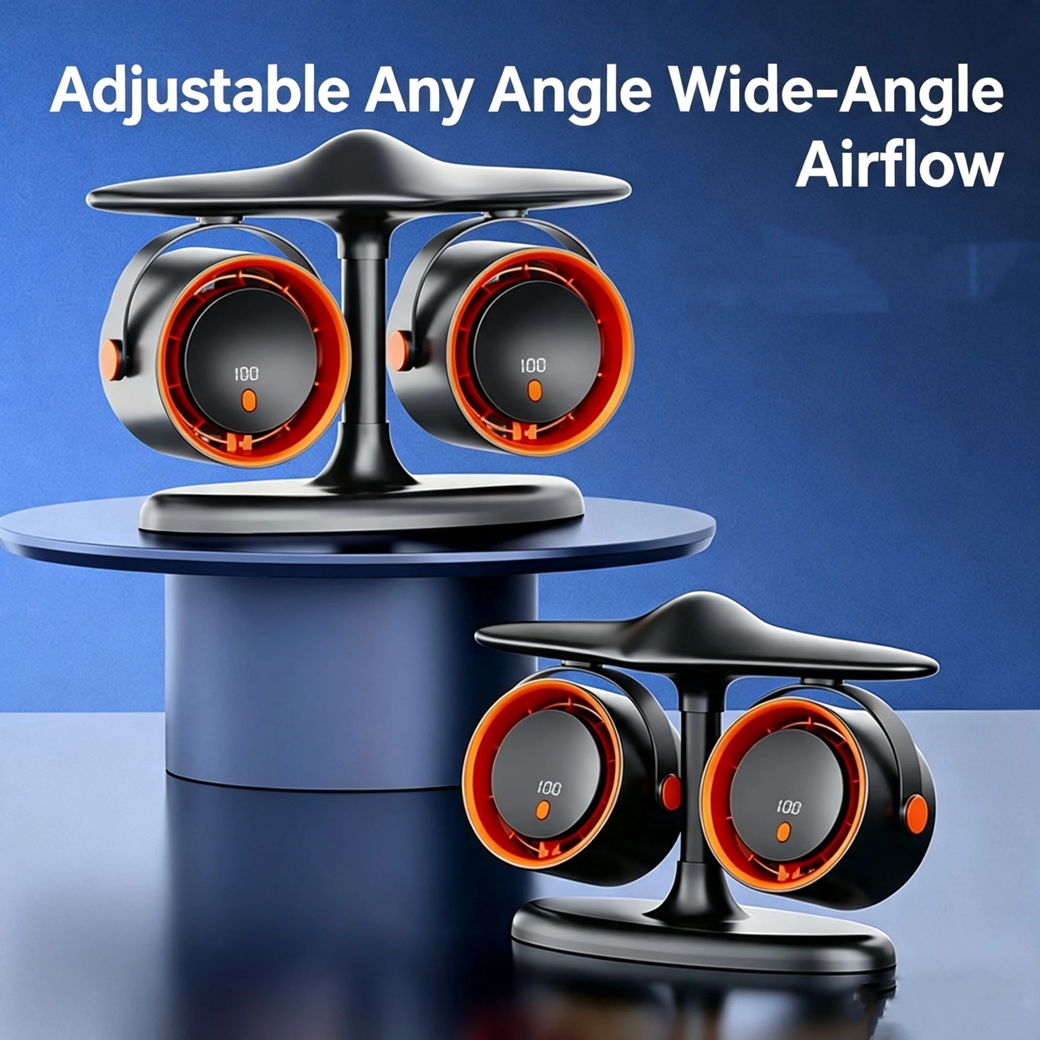 New aircraft turbine desktop circulating fan, colorful aircraft engine fan, office dormitory small electric fan