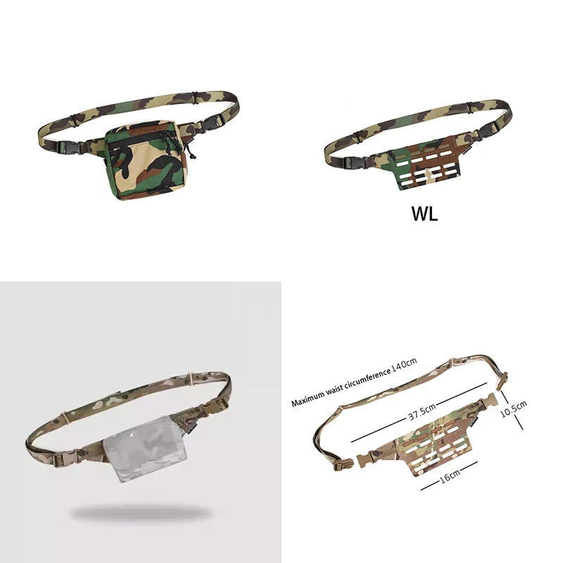 

Тактический пояс MOLLE Panel — несущая переходная база SLAP, 4 отделения SL04, быстроразъемный комплект и ремешок для сумки