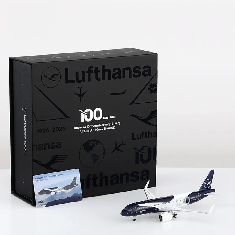 

L2353 Alloy Collectible Plane Gift SQ Wings 1:200 Lufthansa "StarAlliance" Airbus A320neo Diecast Aircraft Jet Model D-AIND
