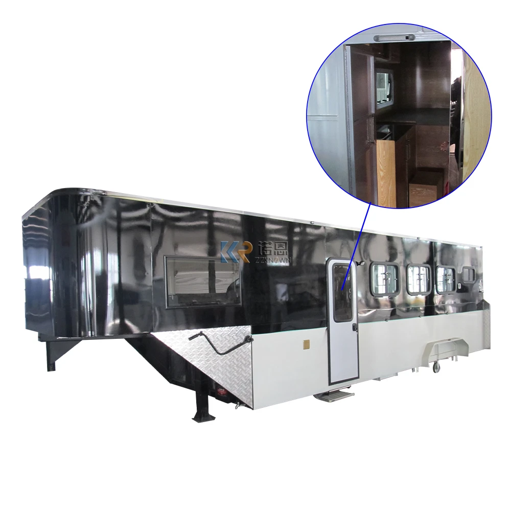 Reboque de cavalo atacado austrália alumínio pescoço de ganso flutuador vida carrinho de cavalo reboque de alta capacidade