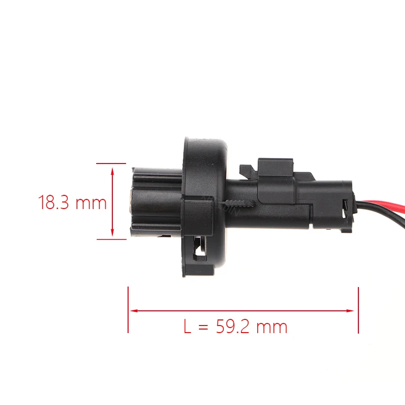 1x For Ford Ecosport Focus MK2 Citroen C5 Rear Fog Light BA15S P21W Bulb Holder Connector Socket Adapter Accessories view 3