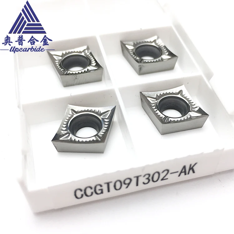 

10Pcs CCGT09T302-AK Carbide CNC Blades, Aluminum Alloy Turning Inserts