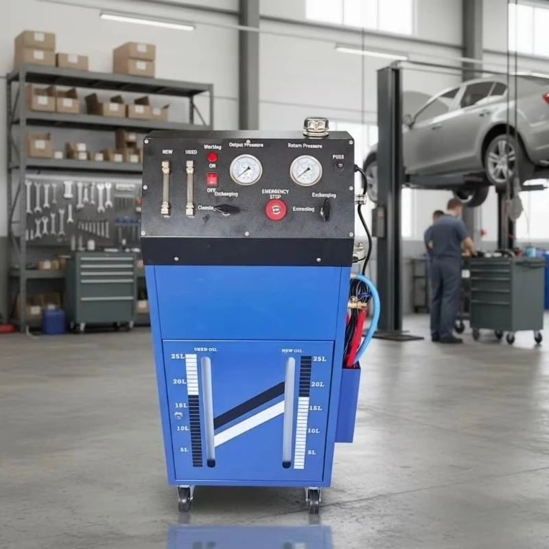 Factory Direct Semi-automatic Transmission Fluid Change Machine for Car Care Equipment