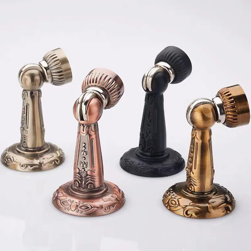 Free shipping Fashion Europe luxury zinc alloy door stopper All-match classical stop strong magnetism stop Vintage high-top stop