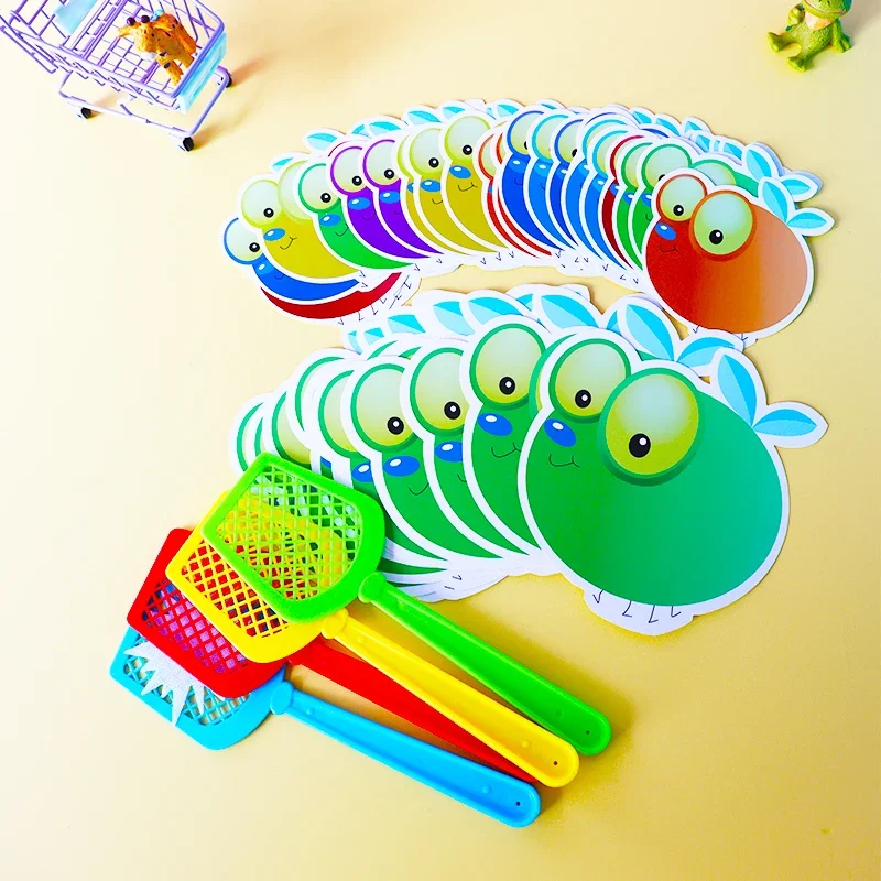 Big Size Flys Written Cards Rewrittable Sticker Board Words Learning Teaching Aids Classroom Resources DIY Quiz Party Game