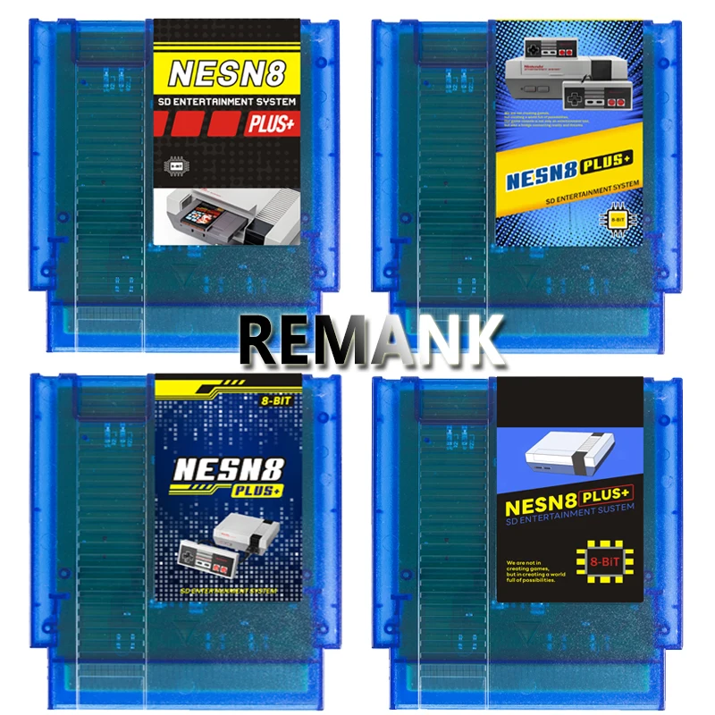 REMANK N8 Cartridge NESN8 Plus+ N8 Nes Cartridge For Video Game Console Accesories NES N8 Plus 8-Bit New Shell