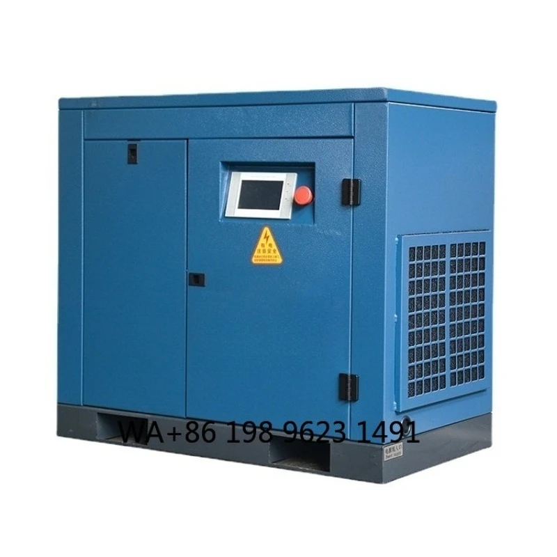 7.5KW Fixed Split Screw Air Compressor Lubricated Permanent Magnet Variable Frequency Small Industrial Air Compressor In Stock