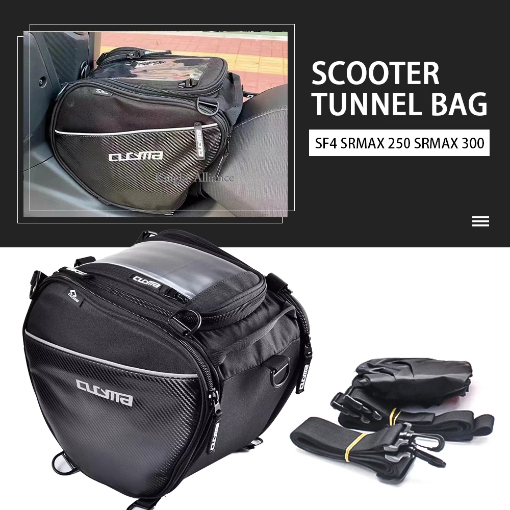 Motorcycle Scooter Tunnel Bag Navigation Tank Bag Tool Bags For SF4 SRMAX 250 300 SRMAX300 New NMAX 155 XMAX 300 ADV150