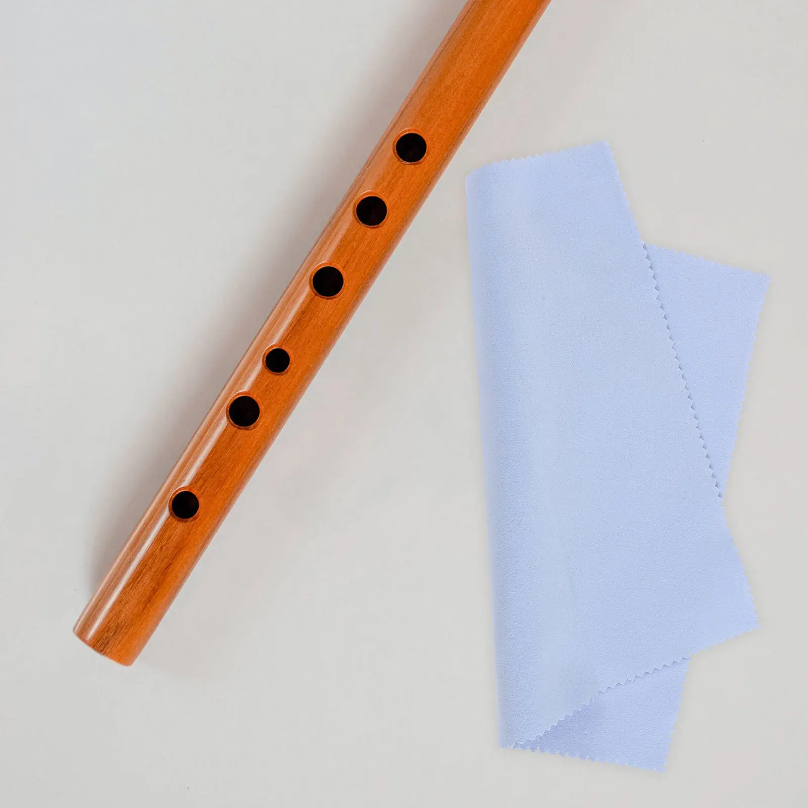 

2 Pcs Instrument Cleaning Cloths Guitar Cello Accessories for Trumpet Wind