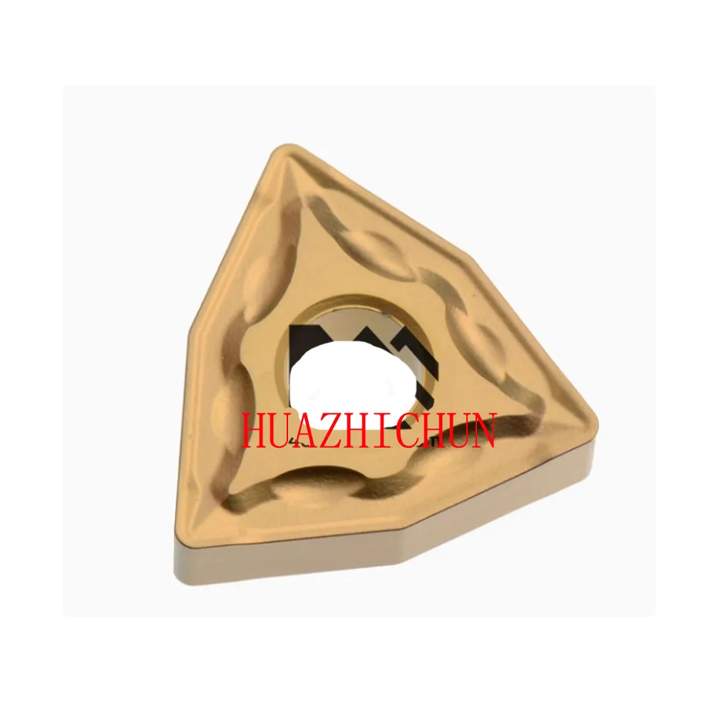 

HUAZHICHUN WNMG080408N-MU AC830P Твердосплавные вставки Фреза Инструмент