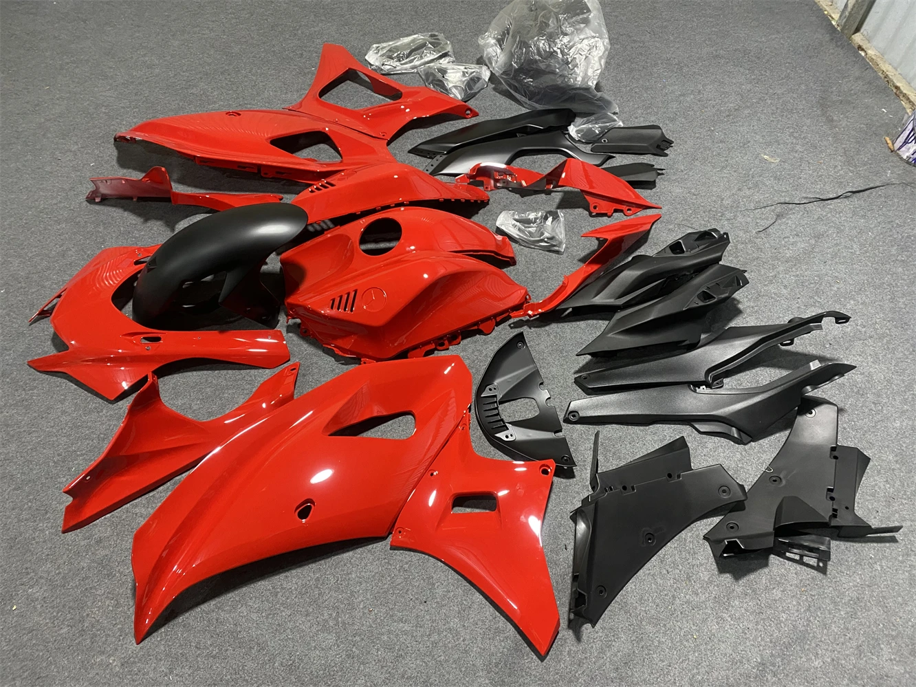 Motorcycle Fairing kit for Yamaha R7 2022 2023 YZF700 22 23 Year fairing Red Black Pink motorcycle housing