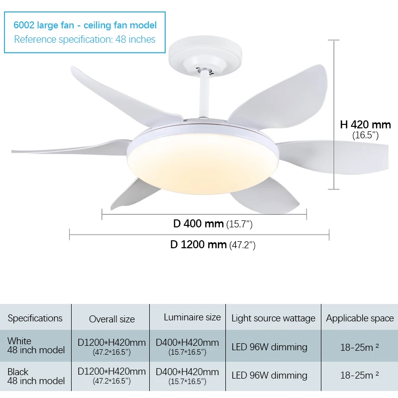 TINNY-ventilador de techo LED nórdico, luz moderna y minimalista para restaurante, sala de estar, dormitorio, ventilador eléctrico comercial