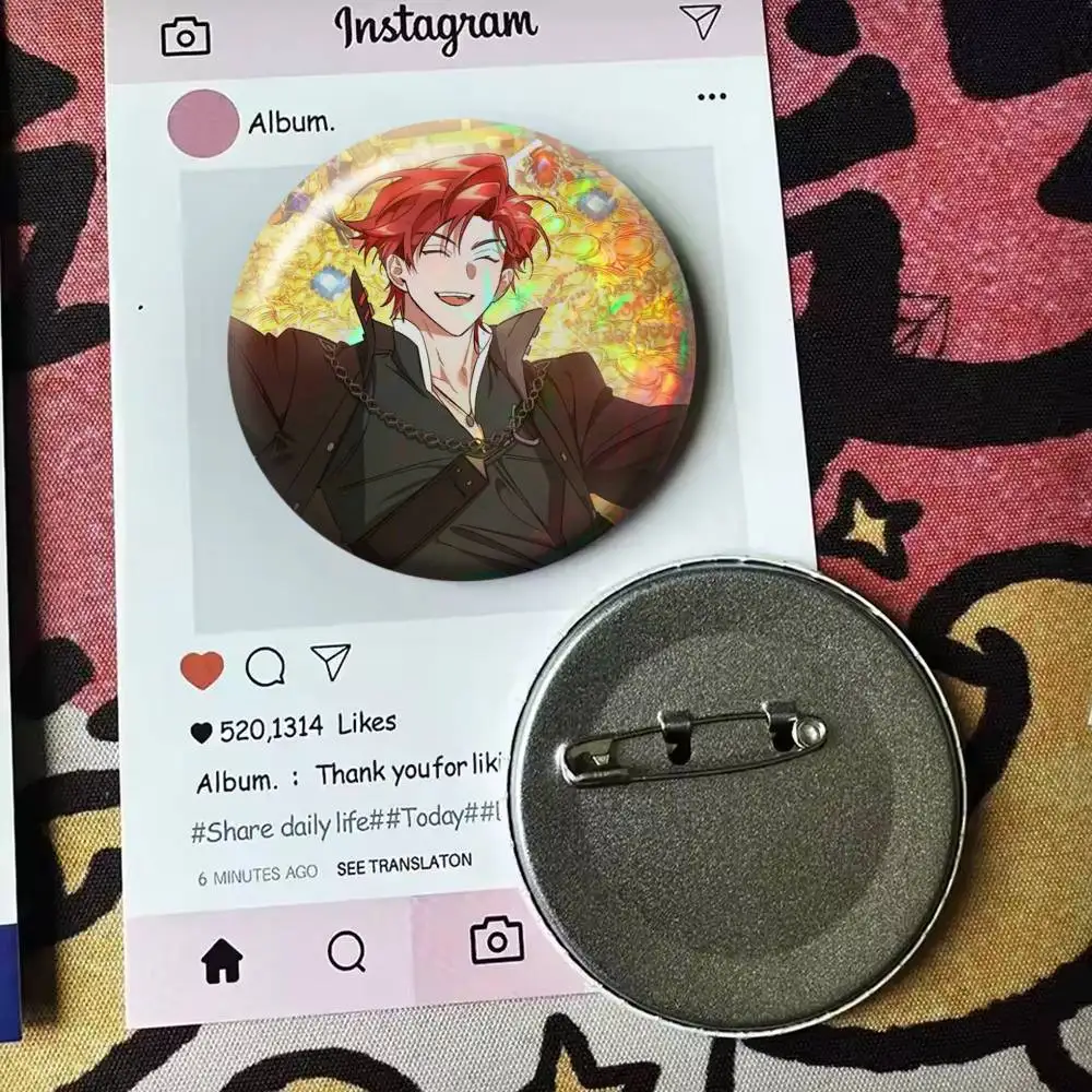 L-Lout of C-Counts Family  Laser Badge Applicable For Backpack Clothes Hats Decor Creative Accessories