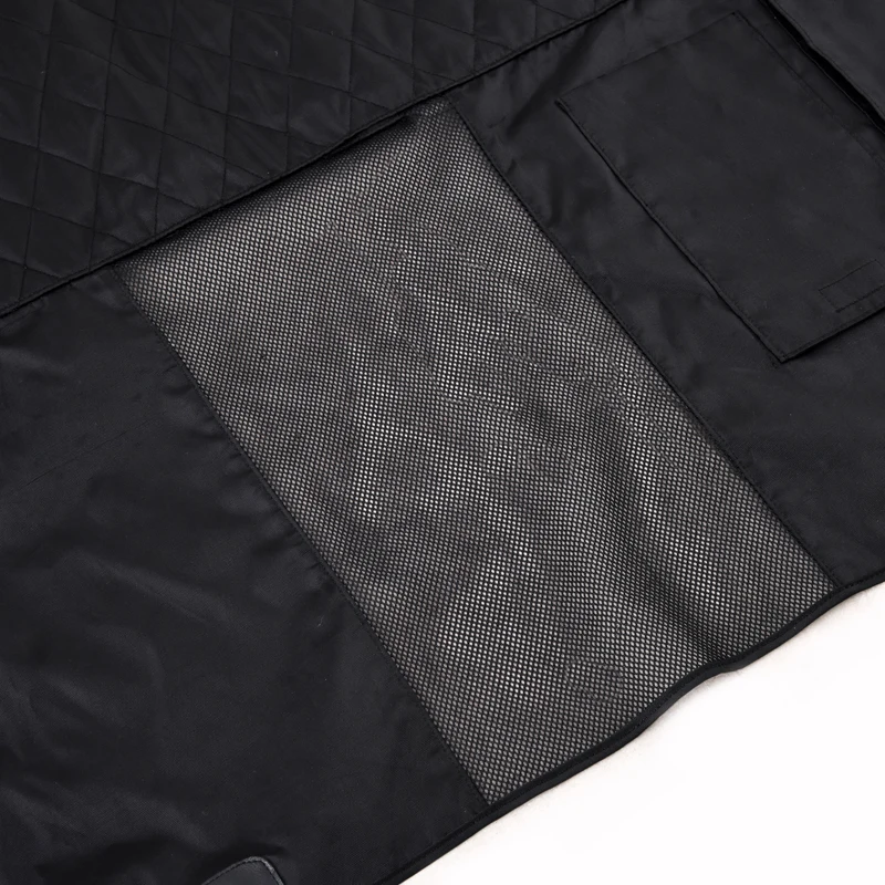 الكلب غطاء مقعد السيارة مقاوم للماء الحيوانات الأليفة السفر الكلب الناقل أرجوحة سيارة المقعد الخلفي الخلفي حامي حصيرة حامل السلامة للكلاب وسادة السلامة #6