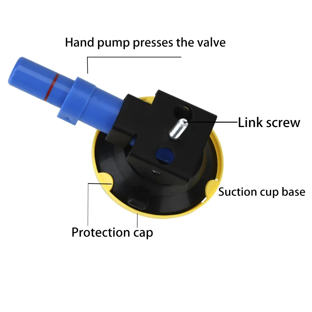 3 Inch Hand Pump Dent Puller with High Grip Suction Cup for Effective Paintless Repair on Various Vehicle Panels