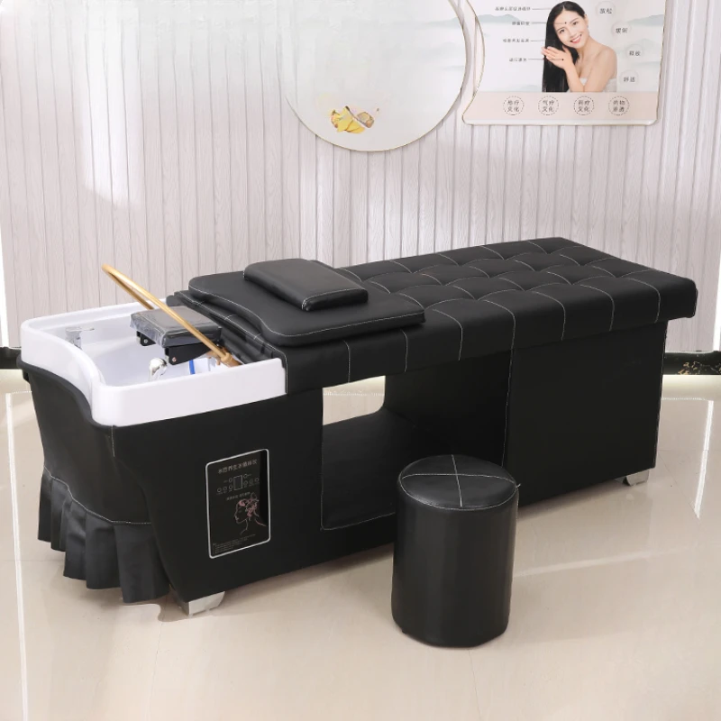 

Кресло для парикмахерской HD50SC, комфортный шампунь для парикмахерской, кресло с откидной спинкой, мебель для парикмахерской