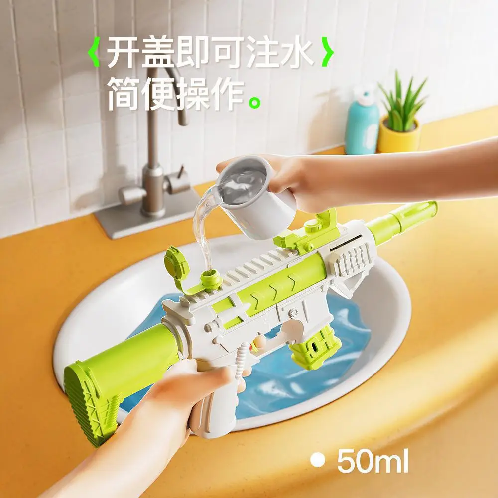 Waterpistool Zomer Outdoor Waterspuitpistool Speelgoed Trek Hoogdrukbereik Strand Zwembaden Watergevecht Plezier Spelen Kinderen 27,8 cm