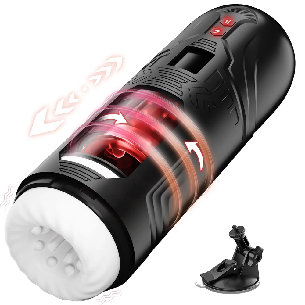 Automatic Male Mastubator Vibration Blowjob Machine for Men Masturbation Cup Sex Toys Adult Goods for Men Masturbate Supplies