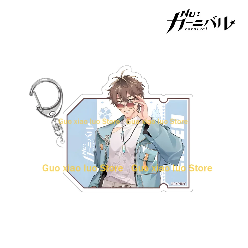 NU: Carnival character Dante Rei Rin Aster Morvay Kuya Garu Eiden Yakumo Edmond Quincy Card Acrylic keychain holiday gift Toy