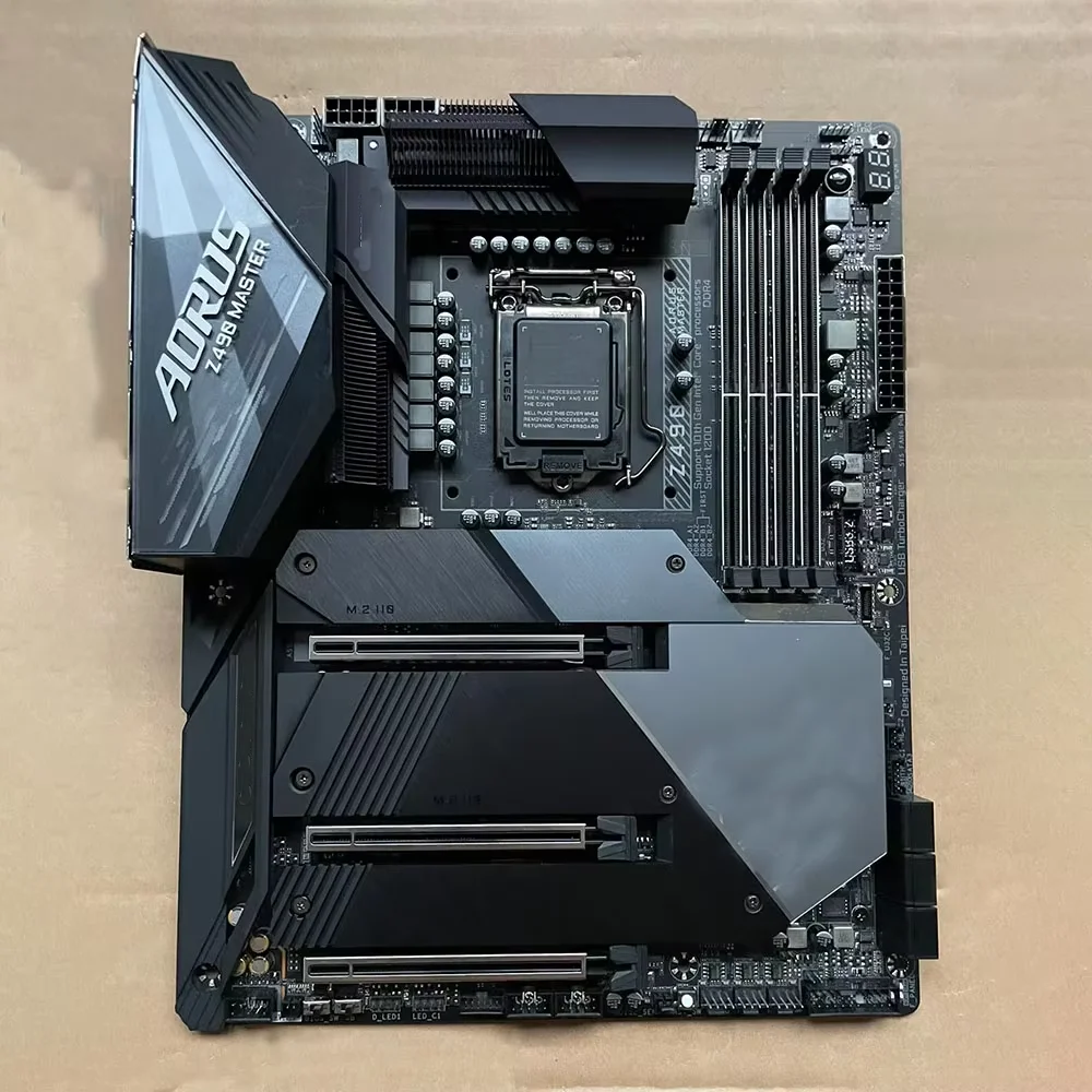 

Материнская плата Z490 AORUS MASTER 10-го поколения i9i7i5i3 DDR4 6XSATA M.2
