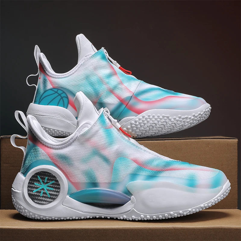 

2025 Explosions Men's Shoes Wear-resistant Basketball Shoes Men's Shoes genuine goods sneaker Autumn Men's Anti-slip Sneakers
