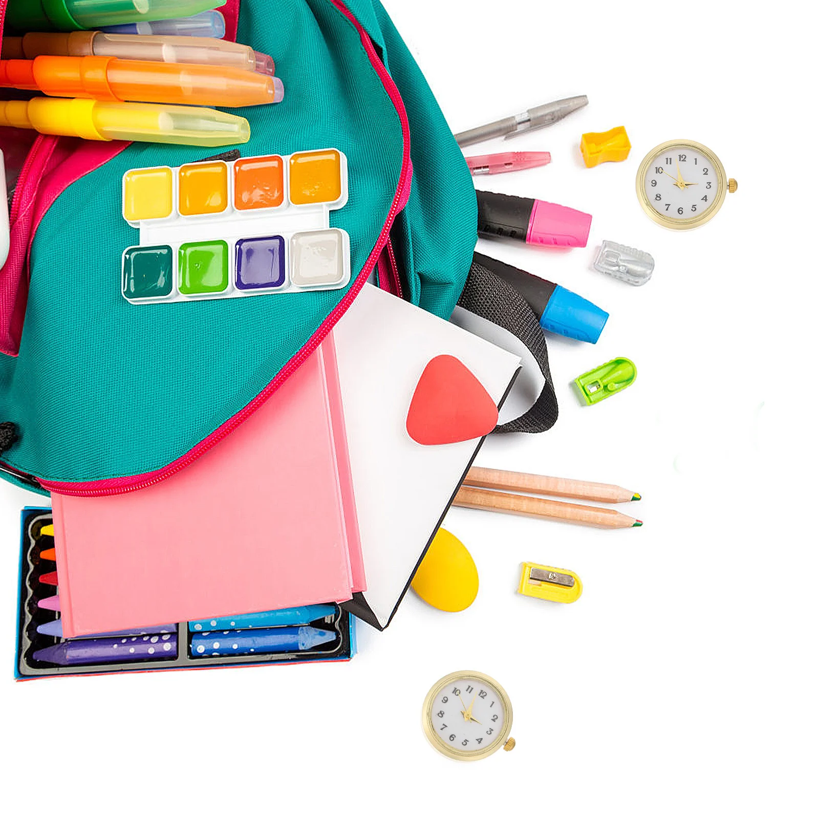 

3Pcs DIY Watch Faces Casual Style Personality Cloth Strap Accessories for Wrist Watch Supplies Beading Alloy Digital Numeral