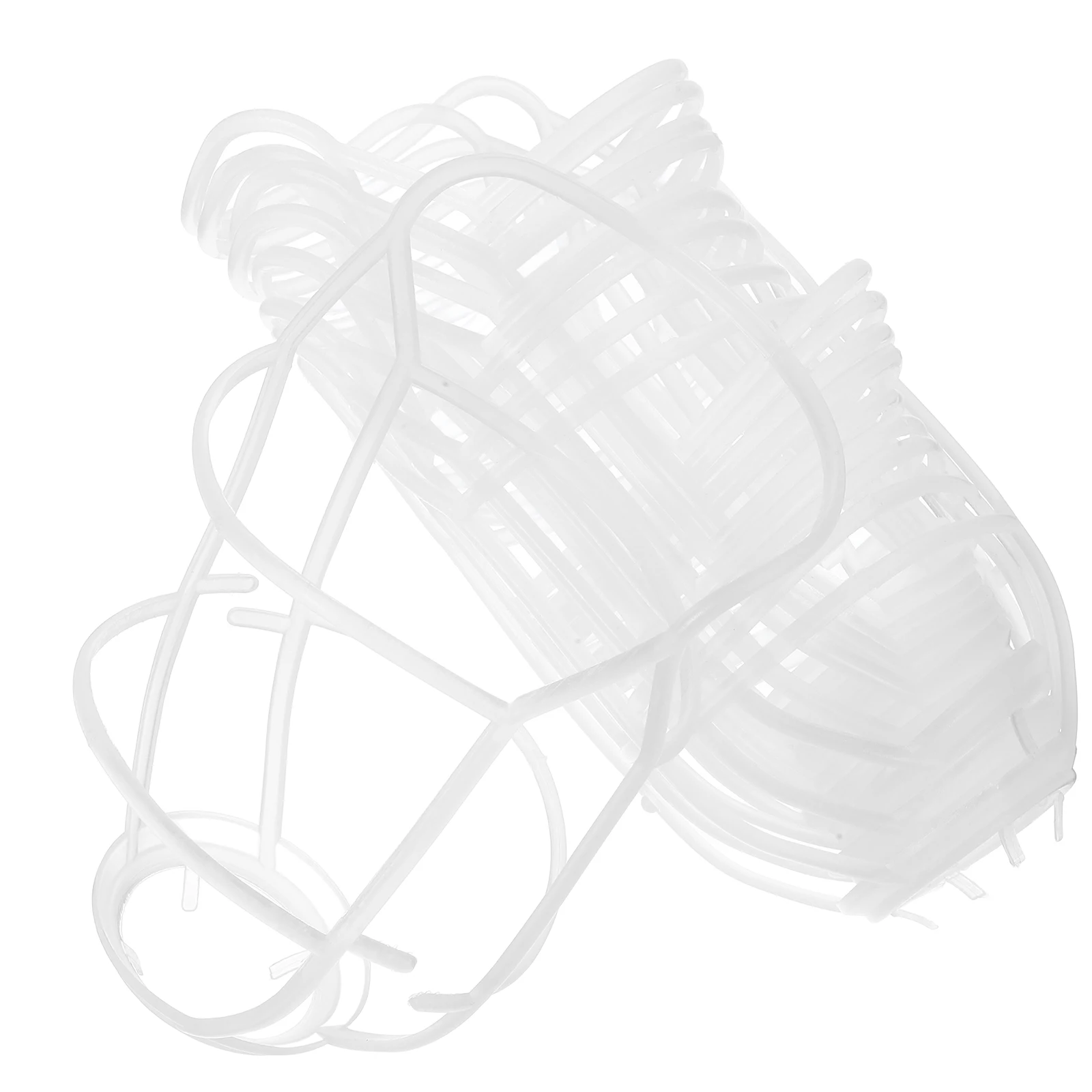 20 PCS Infusion Mesh Bag Bottle Hanging Net Drip Set Saline Cover White Accessories Holder