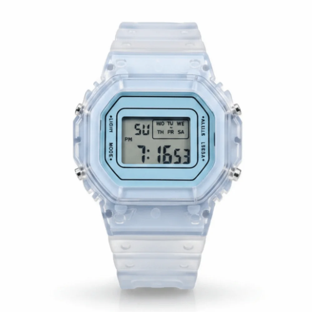 New Simple Sports Digital Watch Casual Student Clock Square LED Watch Gift Electronic Wristwatches Men Women
