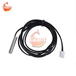 NTC 10K 3950 Thermal Waterproof Cable with NTC Sensor Probe 1M for W1209 Thermostat Temperature Control Thermo Controller