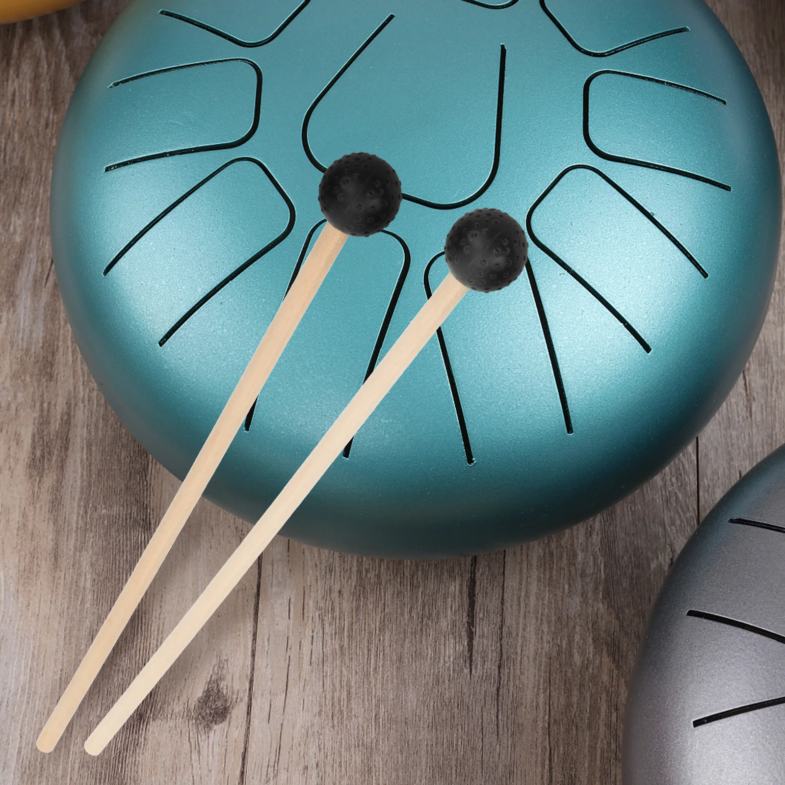 

Drumstick Set Superb Craftsmanship Drumsticks Marimba Hammer Professional Percussion Tools Wooden Plastic Tongue